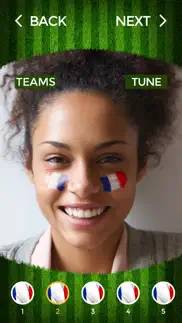 flag face - world 2018 iPhone Captures Décran 4
