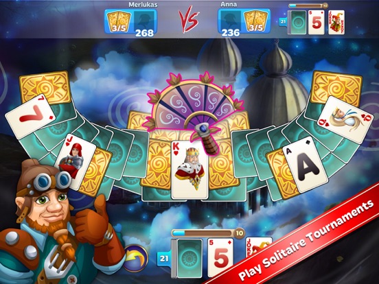 Solitaire Tales Live iPad app afbeelding 3