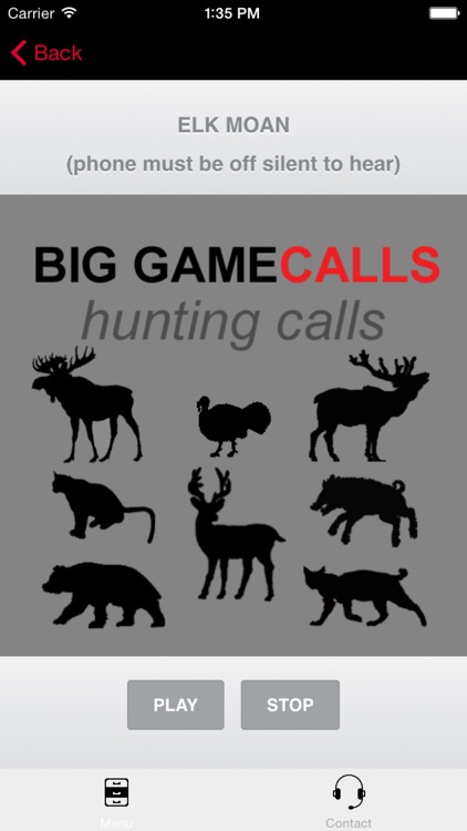 Big Game Hunting Calls - The Ultimate Big Game Hunting Calls App - BLUETOOTH COMPATIBLE screenshot-3