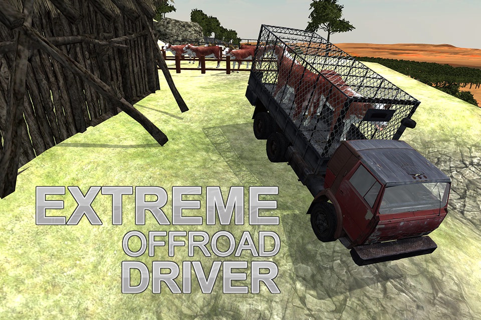 Offroad Transport Farm Animals – Truck driving & parking simulator game screenshot 3