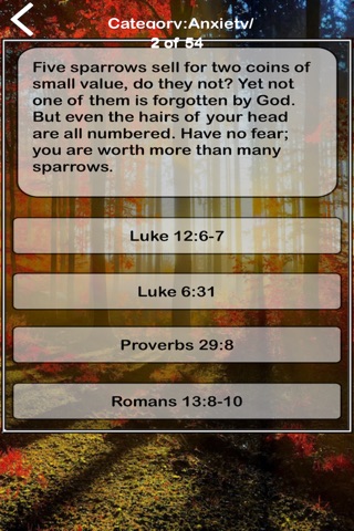 Scriptures For Anxiety - Free screenshot 2