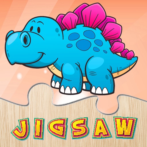 Dinosaur Puzzle Games Free - Dino Jigsaw Puzzles for Kids Toddler and Preschool Learning Games icon