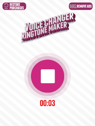 Voice Changer Ringtone Maker – Best Funny Sound.s Modifier with Special Effects iPad screenshot 5 - Entertainment app