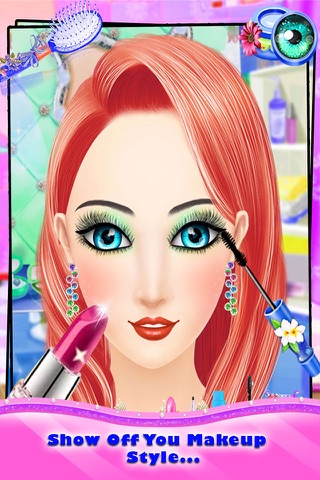 California Makeup Celebrity : makeover tips games screenshot 2