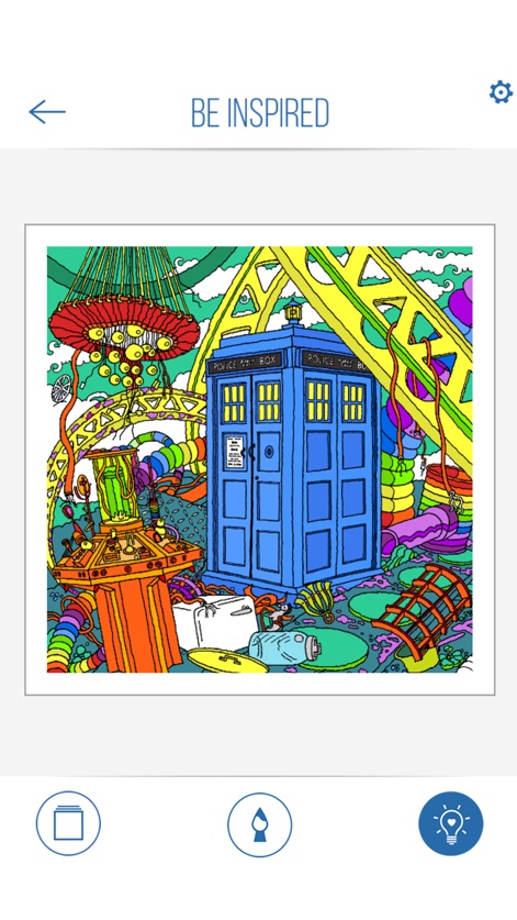 BBC Colouring: Doctor Who - doctor-who-colouring-tardis-gallery