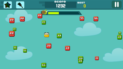 How to cancel & delete Smashy Block-don't stop moving & eat every green block& smash the biggest one from iphone & ipad 2
