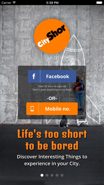 CityShor Discover Food Events