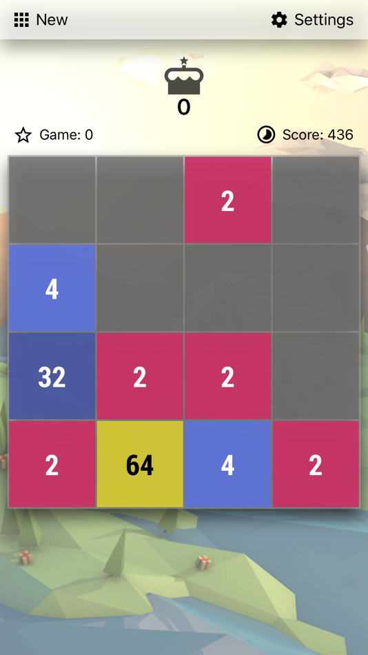 #1. World 2048 - simple puzzle game (iOS) 由: Evgeny Kopytin