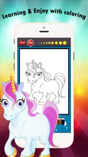 How to cancel & delete my unicorn coloring book for children age 1-10: games free for learn to use finger to drawing or coloring with each coloring pages 3
