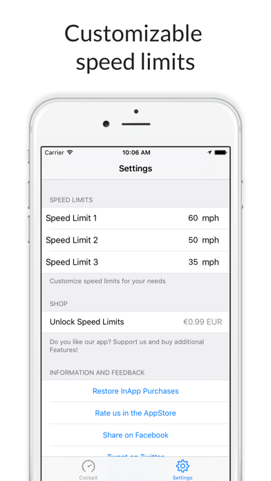 Screenshot #3 pour Speed Control - Speed Check Services Assistant