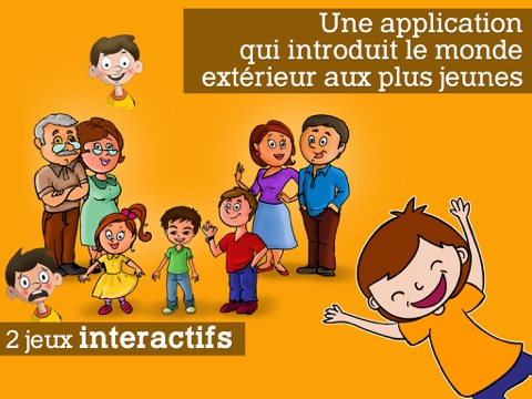 Screenshot #4 pour La famille Montessori et sentiments, Aidez vos enfants à apprendre sur la famille et part toutes sortes d'émotions