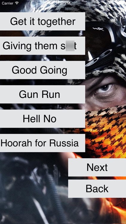 Funny Battlefield Dialogue screenshot-4