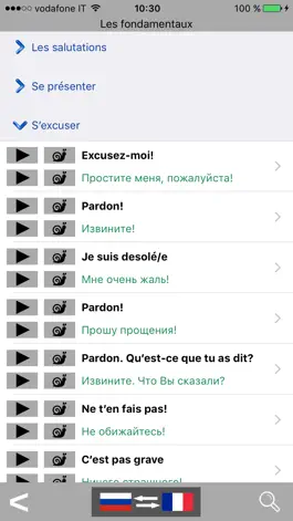 Game screenshot Russian / French Talking Phrasebook Translator Dictionary - Multiphrasebook apk