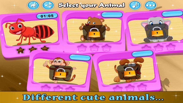 Kids Animals - Jigsaw Puzzle Game for Kids