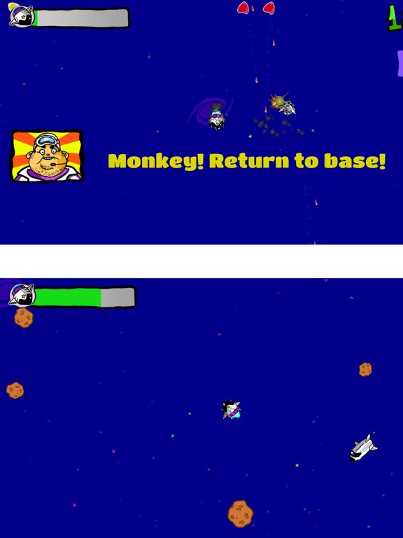 Screenshot #6 pour Space Monkey : Space Shooting Games, Space shooter
