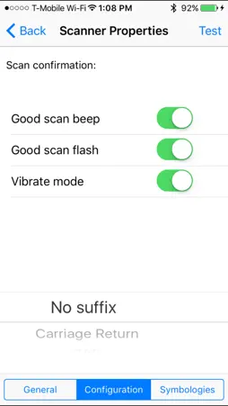 ScannerSettings screenshot 3