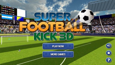 Screenshot #1 pour Super Football Kicks 3D