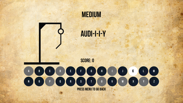 Hangman - A Vocabulary Game screenshot 2