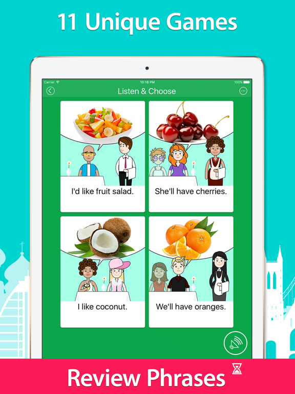 5000 Phrases - Learn German Language for Free iPad screenshot 4 - Education app