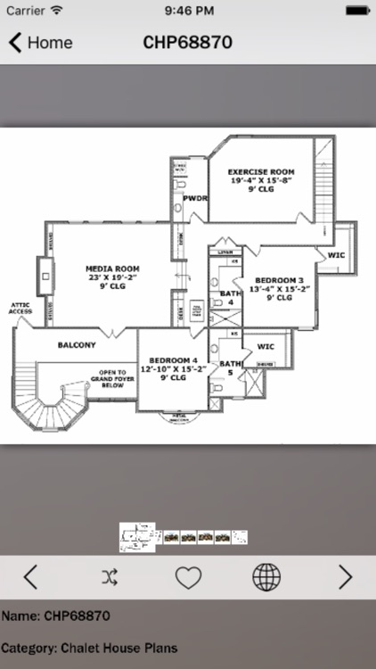 Chalet House Plans screenshot-4