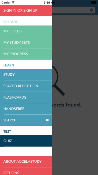 TOEFL® Vocabulary Builder by AccelaStudy® Screenshot 1