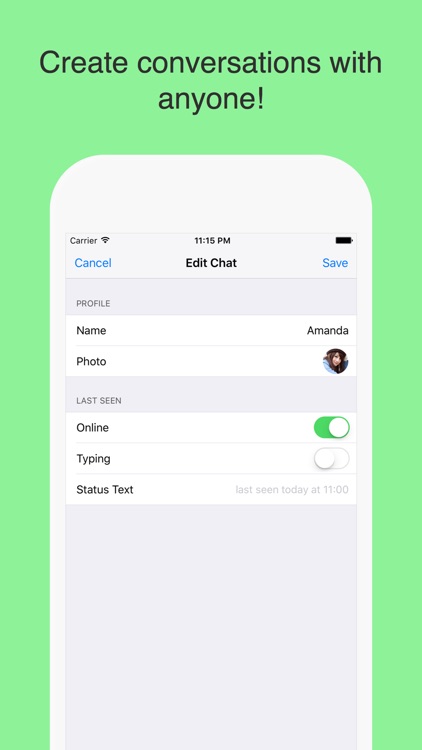 WhatsPrank - Create Fake Conversations for WhatsApp