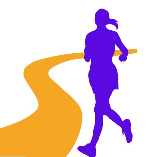 Course Preview App - picturization of running scene icon