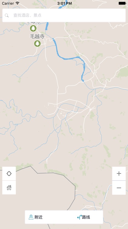 岩手中文离线地图-日本离线旅游地图支持步行自行车模式