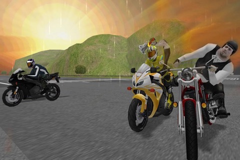Bike Stunt Fight - Attack Race screenshot 3