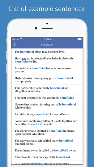 Academic Word List - Quiz, Flashcard And Game iPhone Ekran Görüntüsü 3