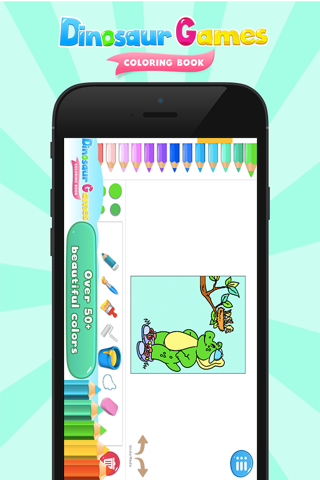 Coloring Book Dinosaur Games screenshot 3