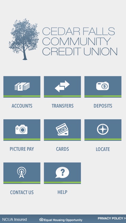 Cedar Falls Community Credit Union Mobile App