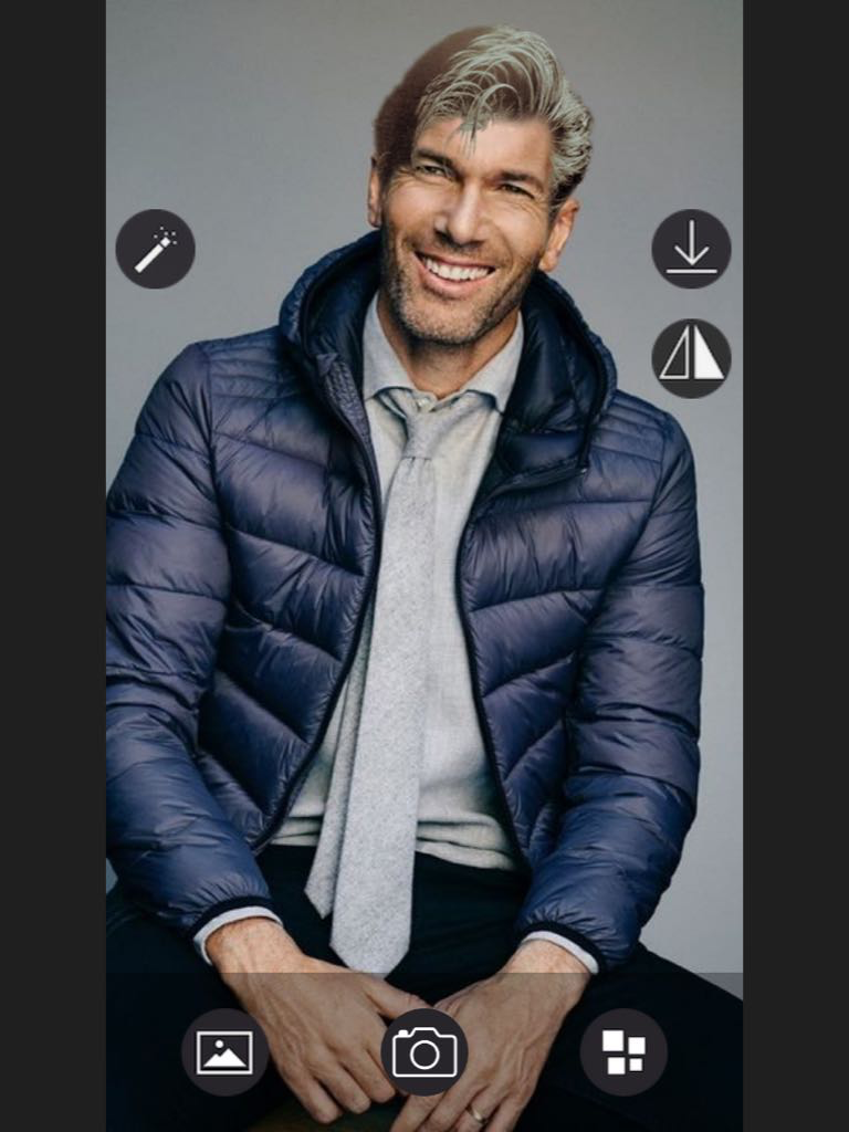Man Hairstyle - Salon Photo Booth