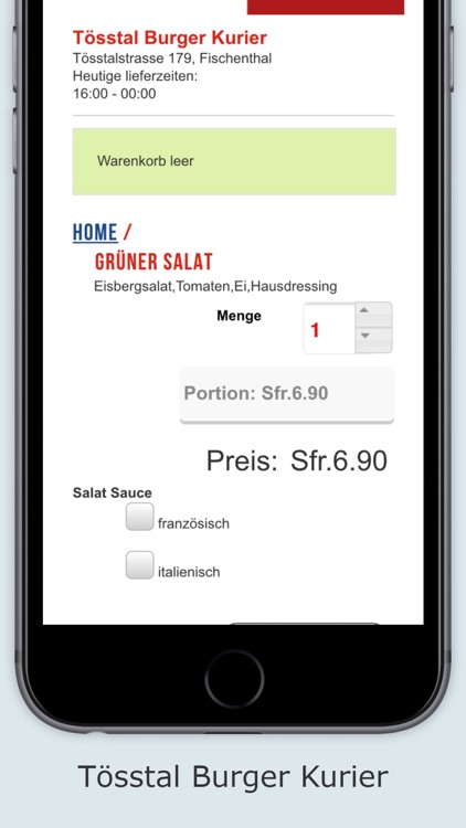 Tösstal Burger Kurier screenshot-4