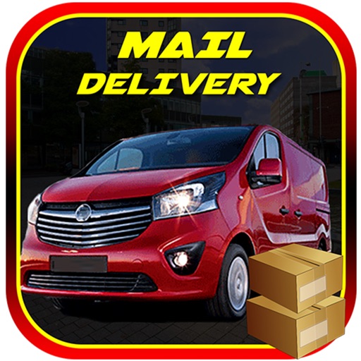 City Mail Delivery Van Sim 3D iOS App