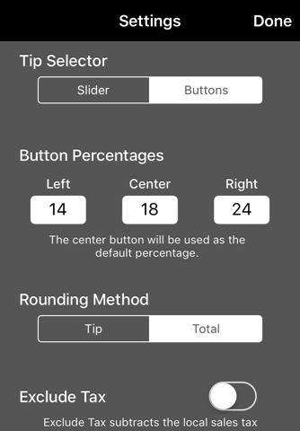 QuickTip™ Tip Calculator - náhled