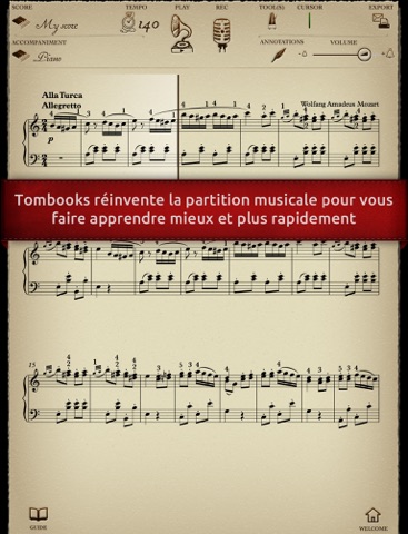 Play Mozart – Rondo Alla Turca (partition interactive pour piano) screenshot 2