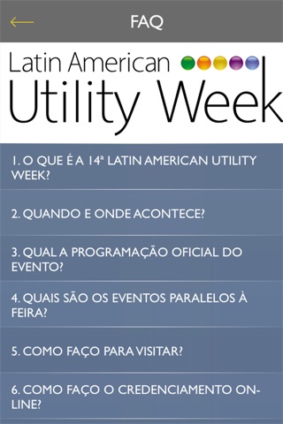Latin American Utility Week screenshot 2