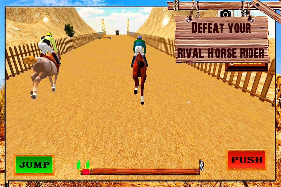 Texas Horse Racing Champion – Simulated Horseback Jockey Riding in West Haven Derby Race 2016 screenshot 2