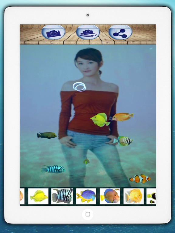 Screenshot #4 pour aquarium animé 3D - déplaçant réservoir de poissons et papier peint en direct