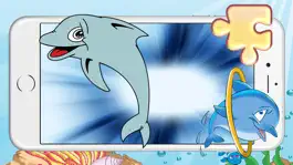 Game screenshot My Dolphins Sea World Animal Puzzle Jigsaw Game For Pre-School Girls And Boys ( 2,3,4,5 and 6 Years Old ) apk
