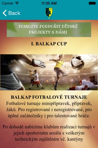 Balkap Cup screenshot 2