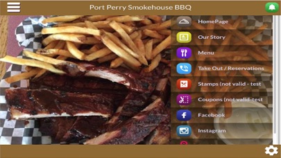 How to cancel & delete Port Perry Smokehouse Family BBQ Restaurant from iphone & ipad 1