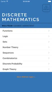 wolfram discrete mathematics course assistant iphone screenshot 1