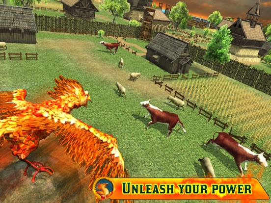 Angry Phoenix Revenge 3D iPad screenshot