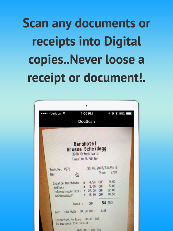 Screenshot #6 pour OCR Scan-Scan Unlimted