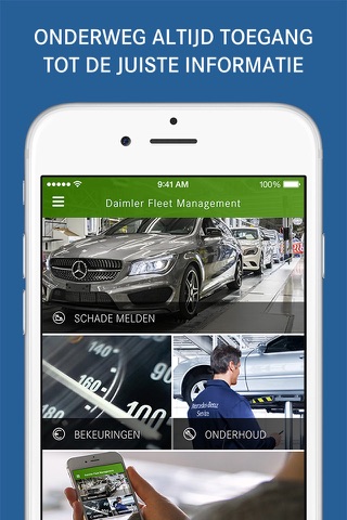 Daimler Fleet Management Driver App screenshot 2