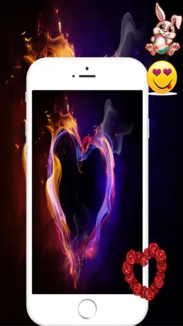Game screenshot خلفيات رومانسية - خلفيات للايفون والايباد رومانسية متجدده apk