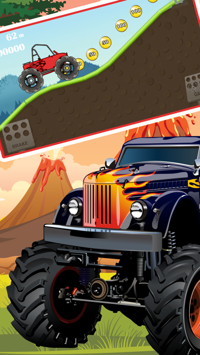 Screenshot #2 pour Monster 4X4 Mmx Camion Hill Climb Racing