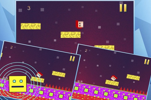 Pixel Cube - Tappy Blocky Endless Jumping Arcade Game screenshot 2